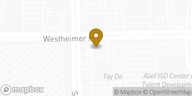 Map showing the location of Walgreens in Houston, TX 77077