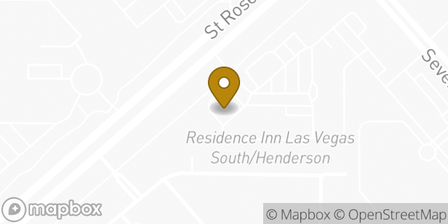 Map showing the location of Starbucks in Henderson, NV 89052
