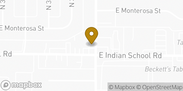 Map showing the location of Amazon Locker - Authentication in Phoenix, AZ 85018