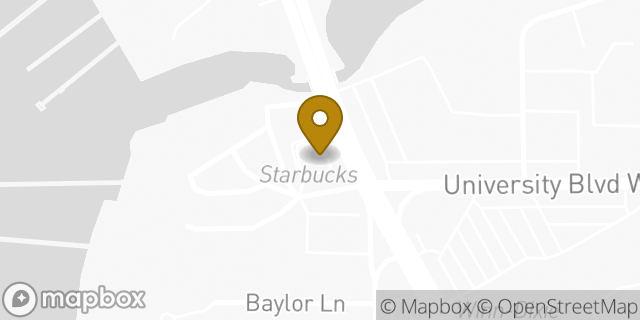 Map showing the location of Starbucks in Jacksonville, FL 32207