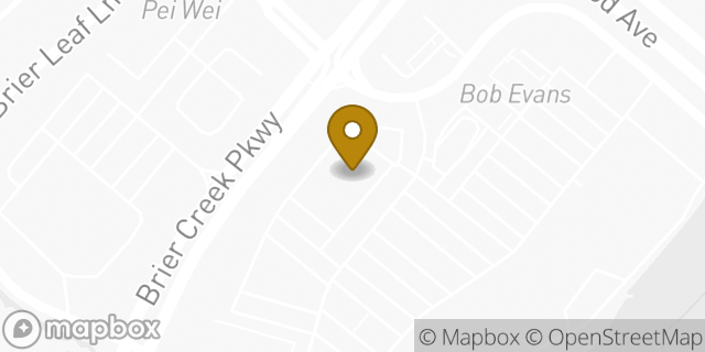 Map showing the location of Chase Bank in Raleigh, NC 27617