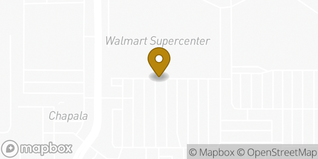 Map showing the location of Walmart Supercenter in Boise, ID 83709