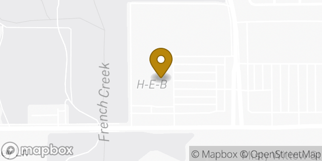 Map showing the location of H-E-B in San Antonio, TX 78250
