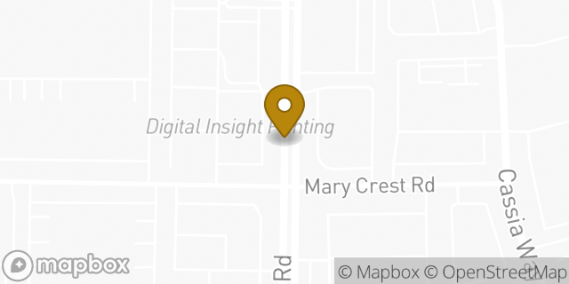 Map showing the location of Henderson - Gibson Road I-215 HLE in Henderson, NV 89014