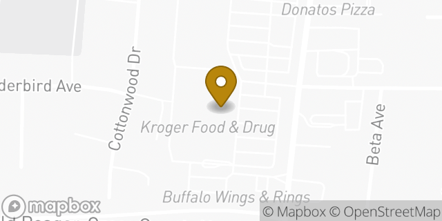 Map showing the location of Starbucks in Springfield Twp, OH 45231