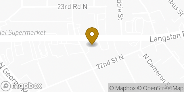 Map showing the location of Amazon Locker - Ambrosia in Arlington, VA 22207