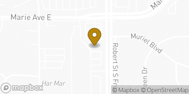 Map showing the location of Chipotle Mexican Grill in West St Paul, MN 55118
