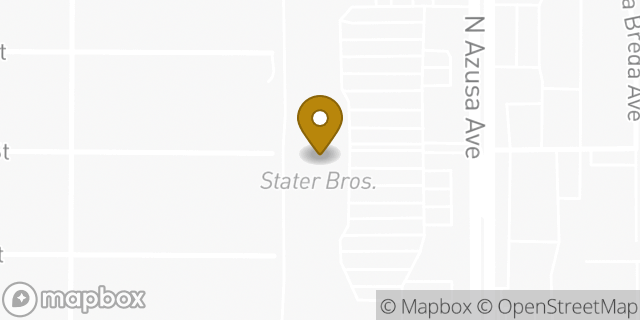 Map showing the location of Coinme in West Covina, CA 91791