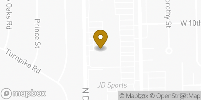 Map showing the location of Planet Fitness in Houston, TX 77008