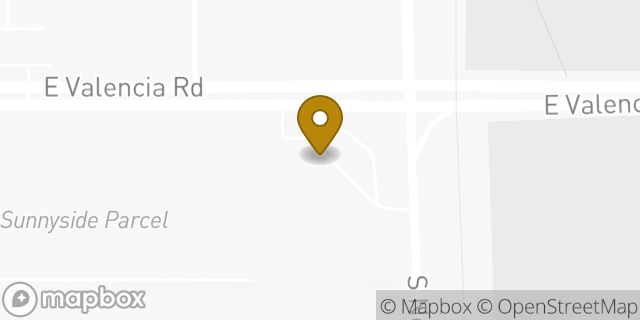Map showing the location of Amazon Locker - Mechanic in Tucson, AZ 85706