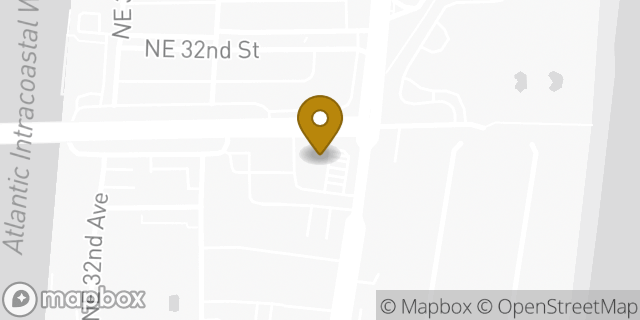 Map showing the location of Amazon Locker - Exton1 in Fort Lauderdale, FL 33308