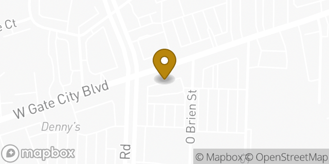 Map showing the location of McDonald's in Greensboro, NC 27407