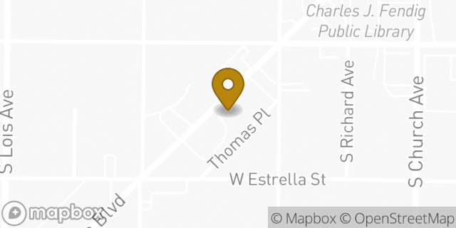 Map showing the location of The UPS Store in Tampa, FL 33629