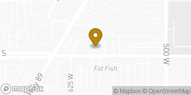 Map showing the location of Subway in Bountiful, UT 84010