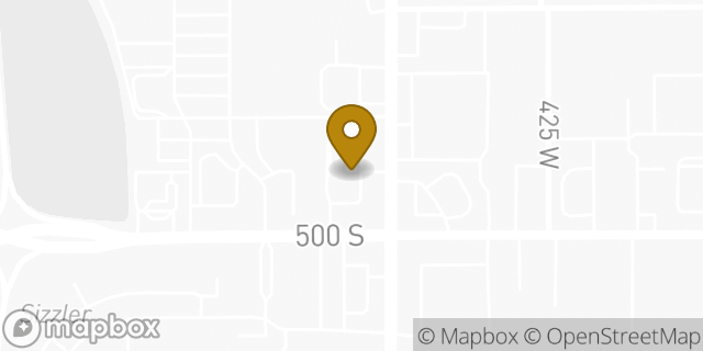 Map showing the location of McDonald's in Bountiful, UT 84010