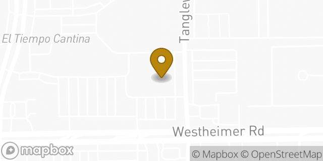 Map showing the location of Walgreens in Houston, TX 77063