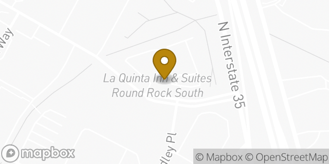 Map showing the location of La Quinta Inn & Suites in Austin, TX 78728