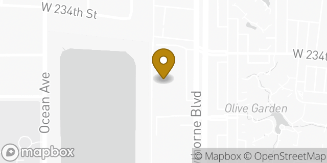 Map showing the location of Midway Car Rental South Bay in Torrance, CA 90505