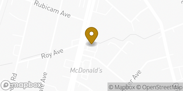 Map showing the location of Dunkin' in Abington, PA 19001