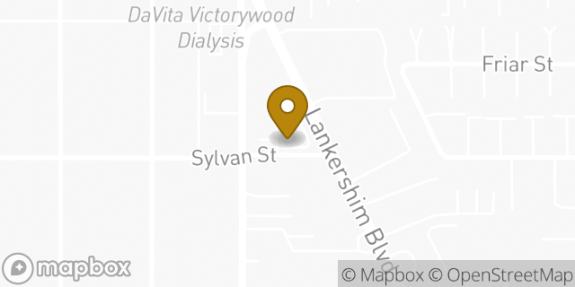 Map showing the location of McDonald's in North Hollywood, CA 91606