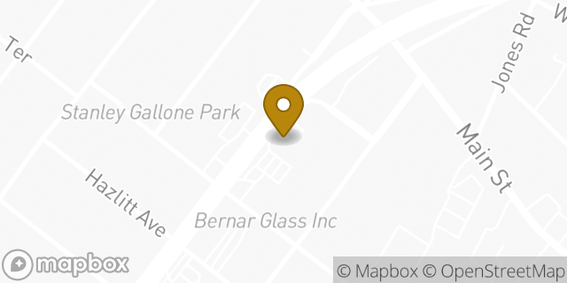 Map showing the location of Amazon Locker - Mariel in Fort Lee, NJ 07024