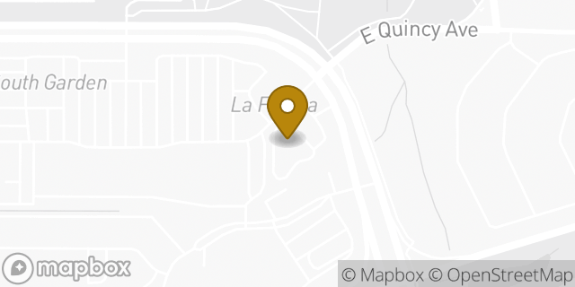 Map showing the location of Amazon Locker - Leontine in Denver, CO 80237