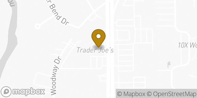 Map showing the location of Trader Joe's in Houston, TX 77057