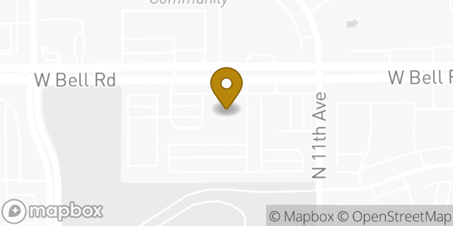 Map showing the location of Hertz in Phoenix, AZ 85023