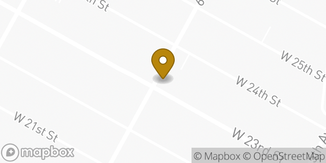 Map showing the location of Chase Bank in New York, NY 10010