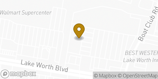 Map showing the location of Subway in Lake Worth, TX 76135