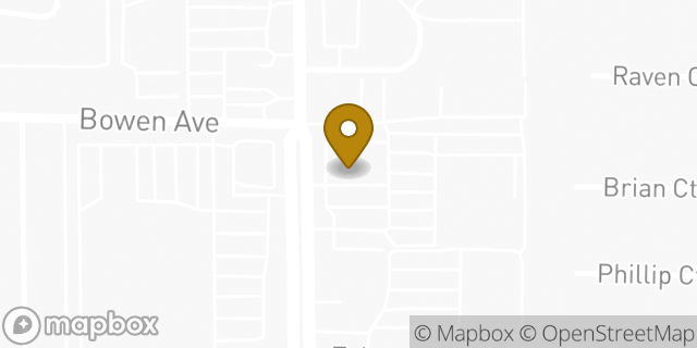 Map showing the location of McDonald's in Modesto, CA 95350
