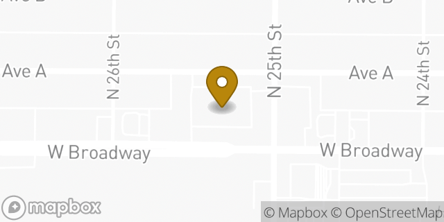 Map showing the location of Walgreens in Council Bluffs, IA 51501