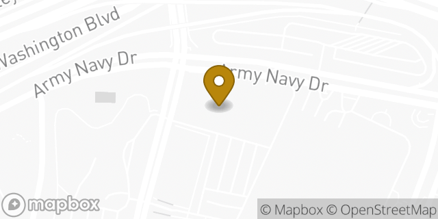 Map showing the location of Target in Arlington, VA 22202