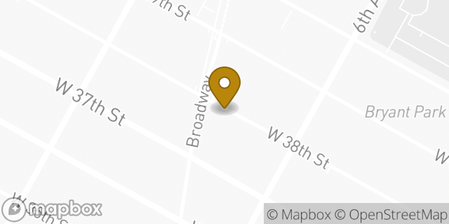 Map showing the location of Citibank ATM in New York, NY 10018