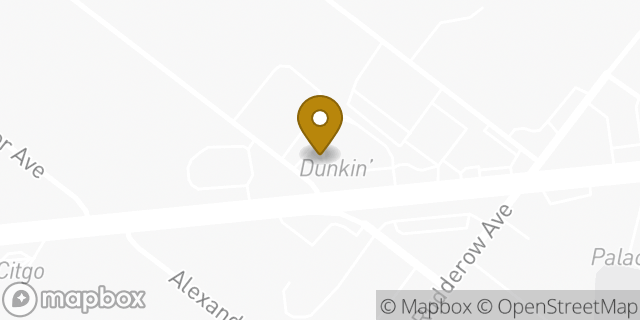 Map showing the location of Dunkin' in Maple Shade, NJ 08052