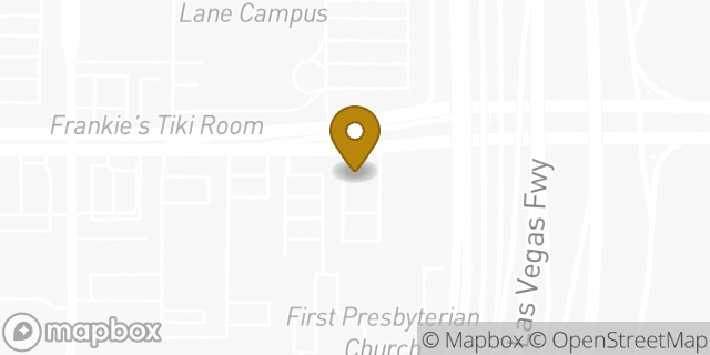 Map showing the location of McDonald's in Las Vegas, NV 89102
