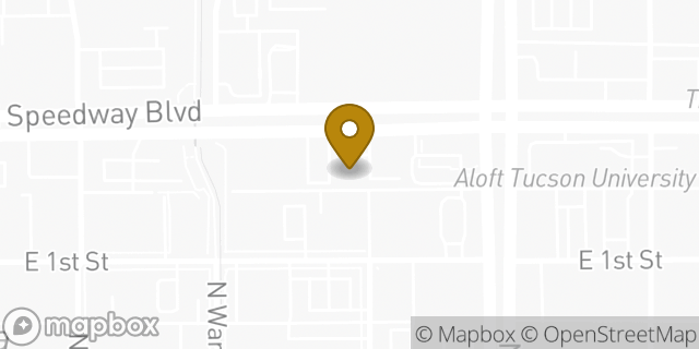 Map showing the location of ATM 7ELEVEN-FCTI in Tucson, AZ