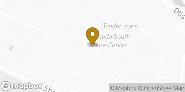 Map showing the location of Old Navy in Alameda, CA 94501