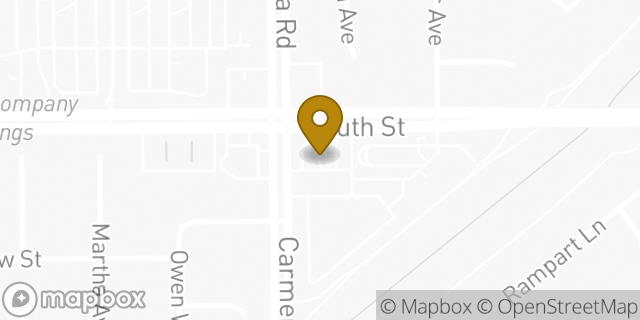 Map showing the location of Starbucks in La Palma, CA 90623