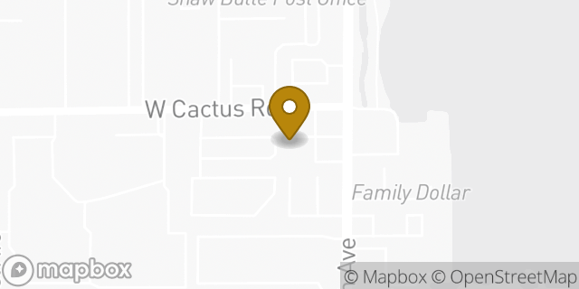 Map showing the location of Amazon Locker - Comportment in Phoenix, AZ 85029