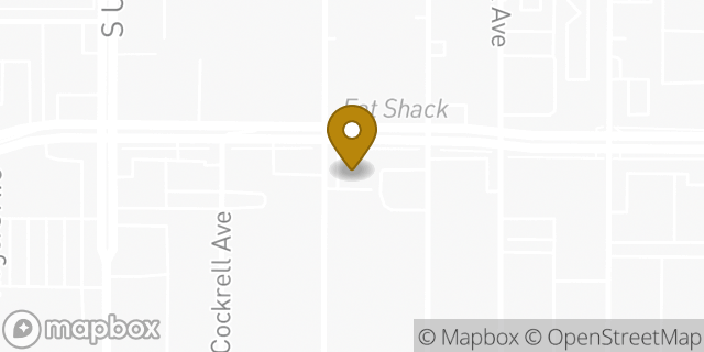 Map showing the location of Subway in Fort Worth, TX 76109