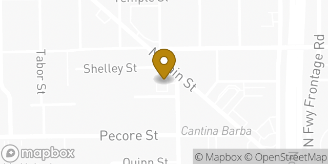 Map showing the location of Subway in Houston, TX 77009