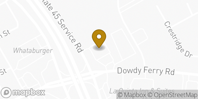 Map showing the location of McDonald's in Hutchins, TX 75141