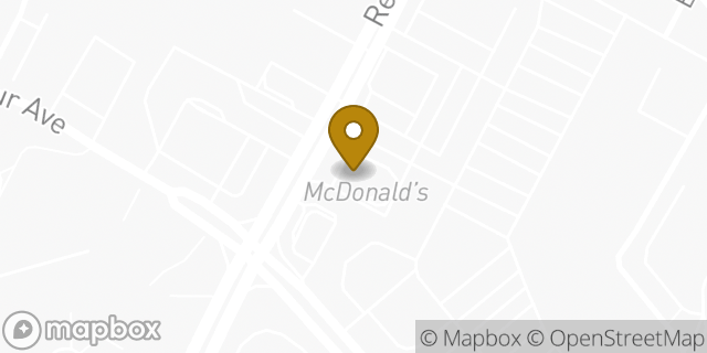Map showing the location of McDonald's in Cincinnati, OH 45237