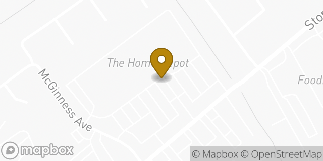 Map showing the location of The Home Depot in San Jose, CA 95127