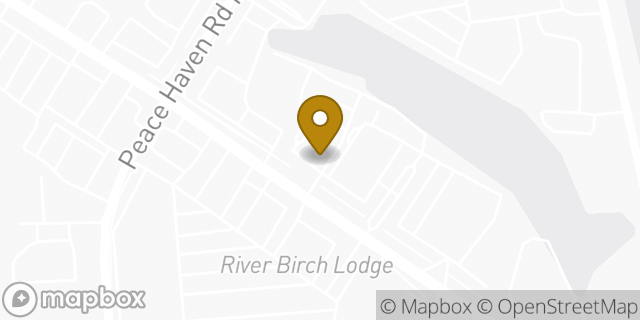 Map showing the location of Starbucks in Winston-Salem, NC 27106