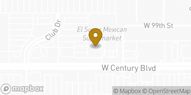 Map showing the location of ATM Walgreens in Inglewood, CA 90303