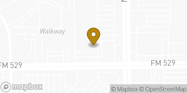 Map showing the location of Panera Bread in Houston, TX 77095