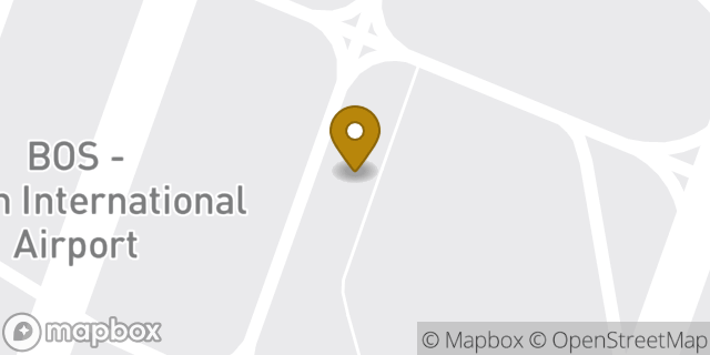 Map showing the location of Dunkin' in East Boston, MA 02128