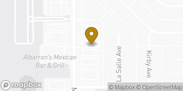 Map showing the location of The UPS Store in Lubbock, TX 79424
